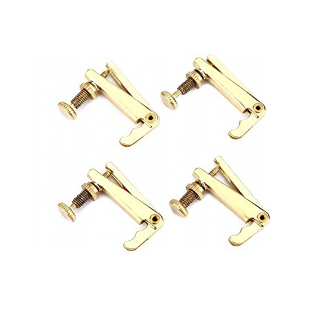 MICRO AFINADOR DORADO (UNIDAD) VIOLÍN