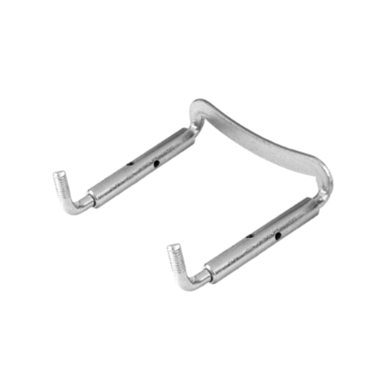 ABRAZADERA DE MENTONERA CROMADA PLATEADA PARA VIOLÍN