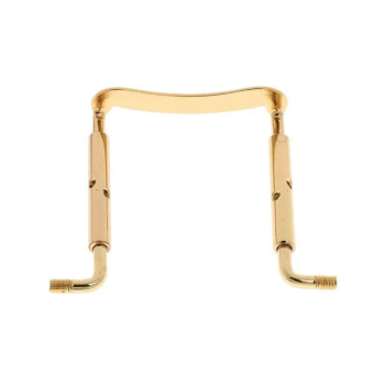 ABRAZADERA DE MENTONERA CROMADA DORADA VIOLÍN