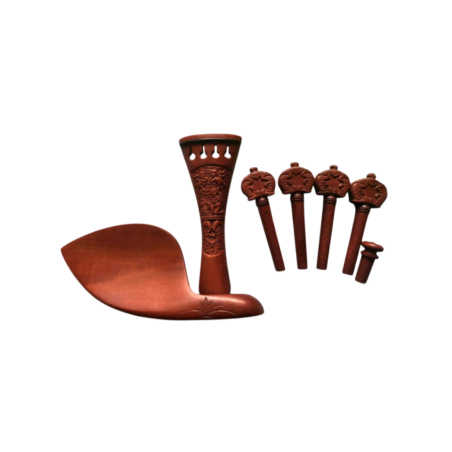 PARTES VIOLÍN MADERA BOJ SUPERIOR LABRADAS MESIAS 4/4